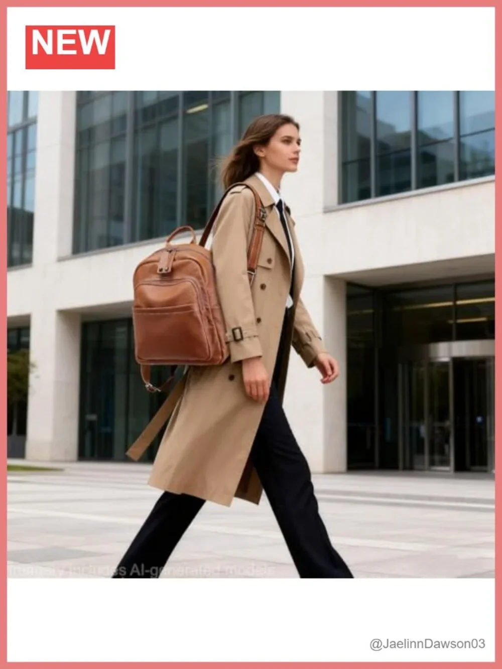 Genuine Leather Convertible Backpack Purse Women Anti-Theft Work Travel Bag